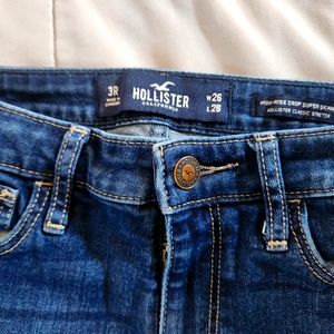 Hollister Size 3R blue jeans